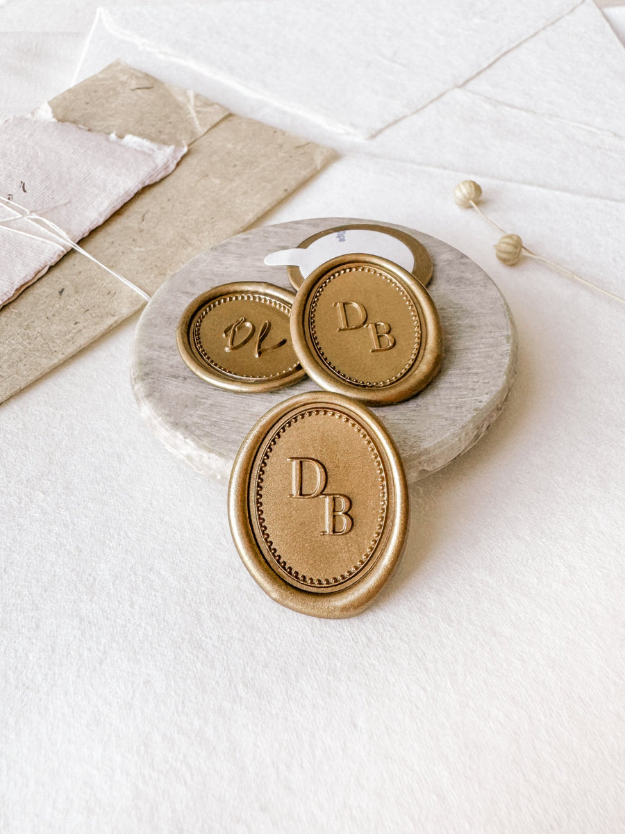 Wax seal stickers - Custom Personalised Australia