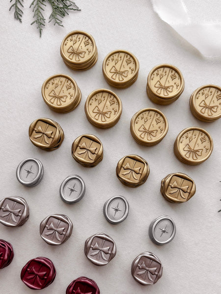 stacks for Christmas design wax seals