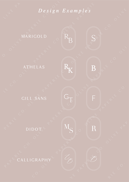 font examples for custom wax seal stamp