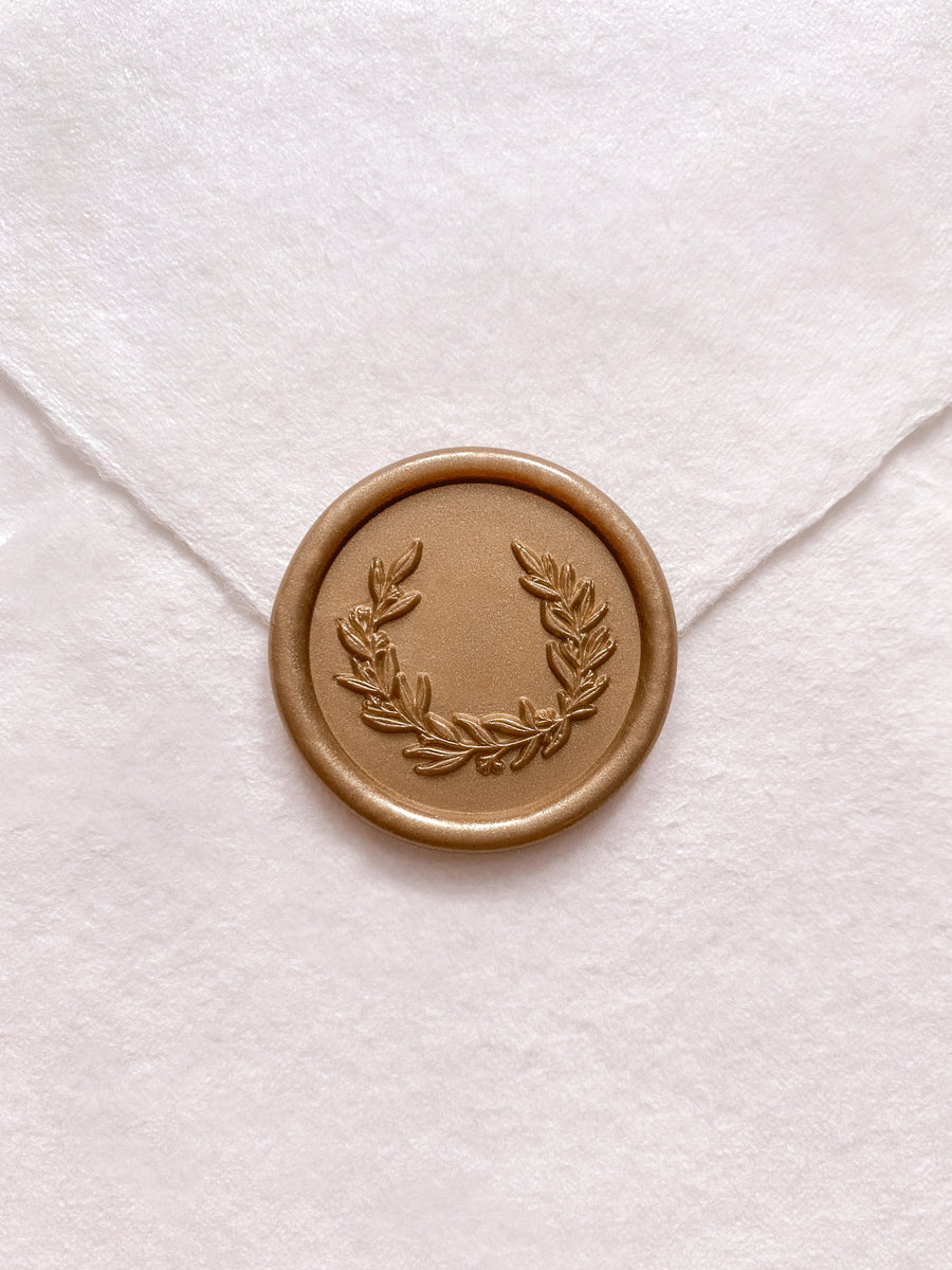 Stella Wreath Wax Seal Stamp