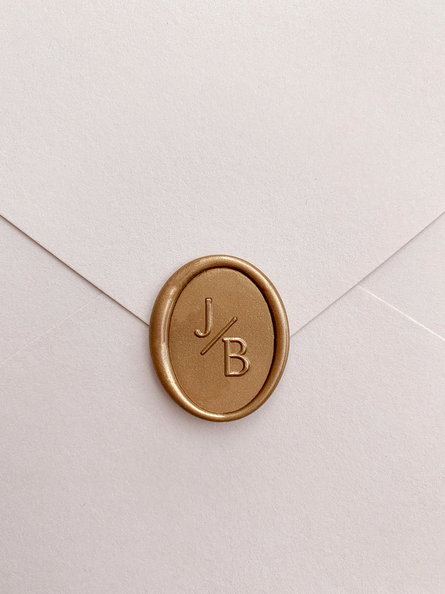 Oval Classic Monogram Wax Seal Stamp