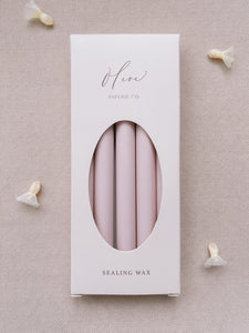dusty nude sealing wax sticks in a pack of 5