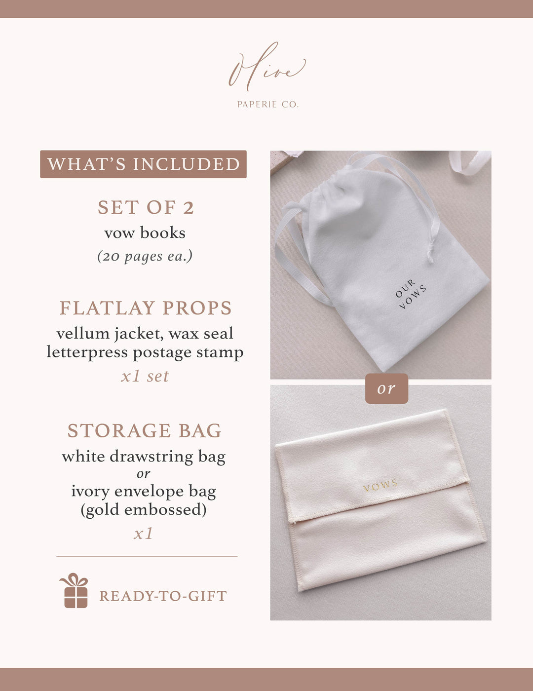 poster featuring product details 