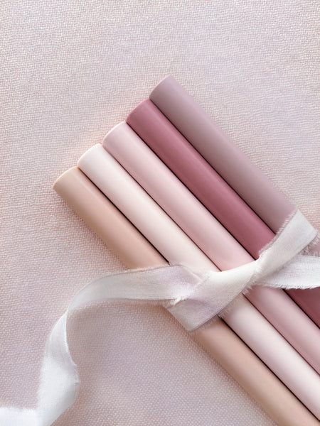 Rosy Sealing Wax Sticks Sampler (Set of 5)
