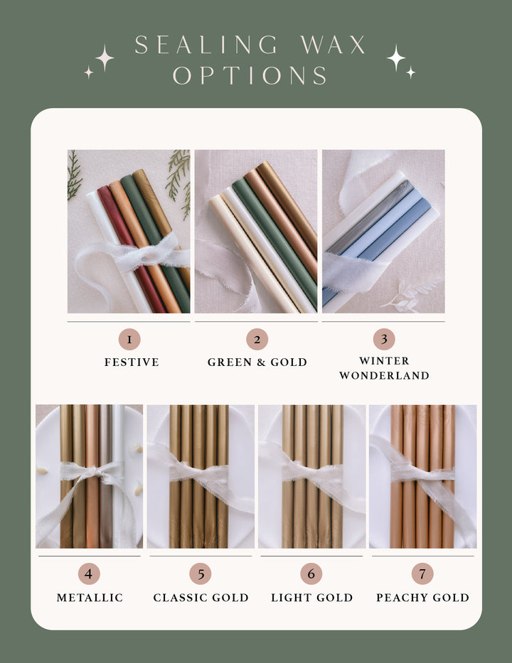 Christmas Wax Seal Kit Gift Box (Glue Gun Set)