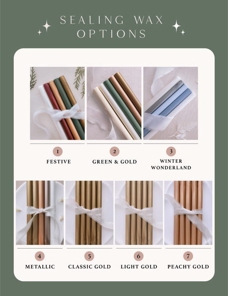 𝗡𝗘𝗪 ⋆ Christmas Tree Monogram Wax Seal Stamp