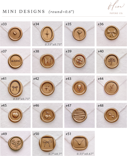 Wax Seal Stamp Kit