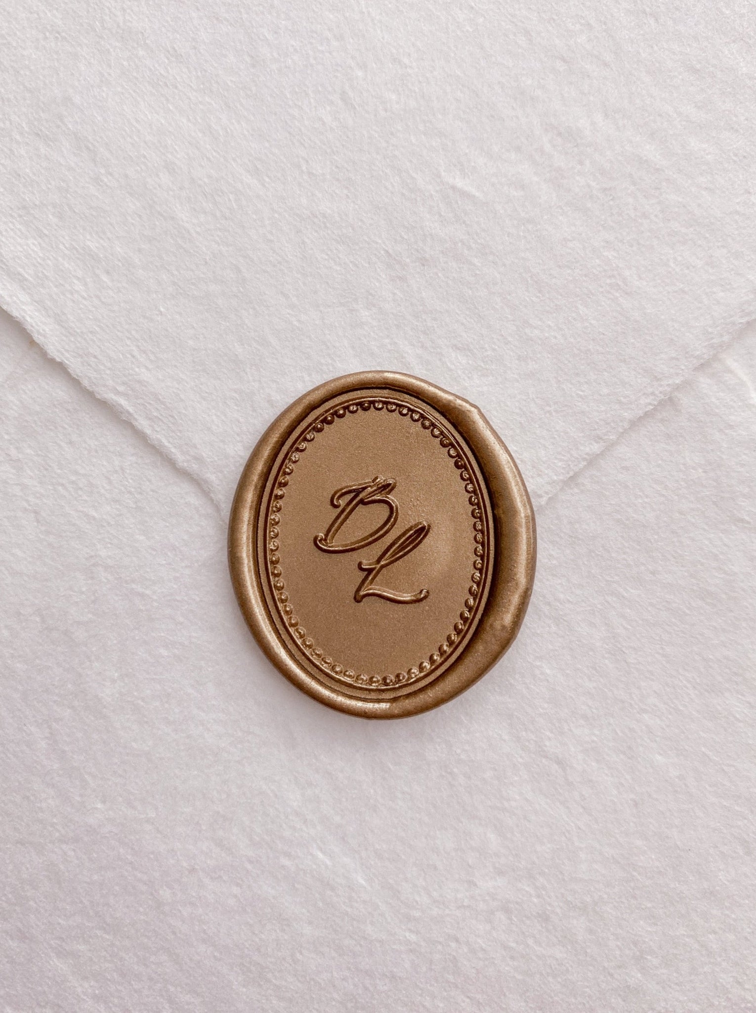 Monogram Wax Seal, Envelope Seal, Wedding Stamp, Initials Wax Seal