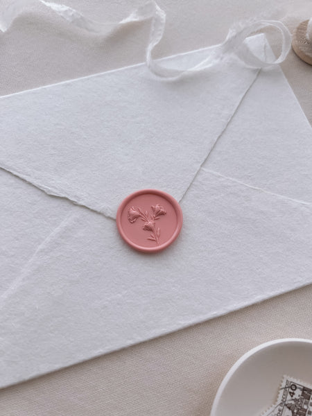 Coral Sealing Wax Beads