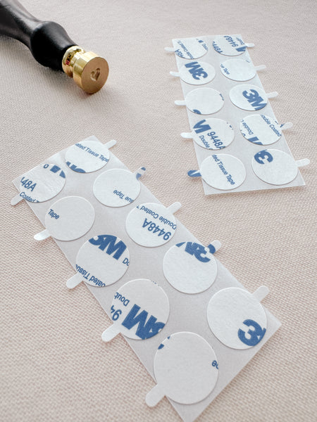 mini adhesive backing stickers for wax seals