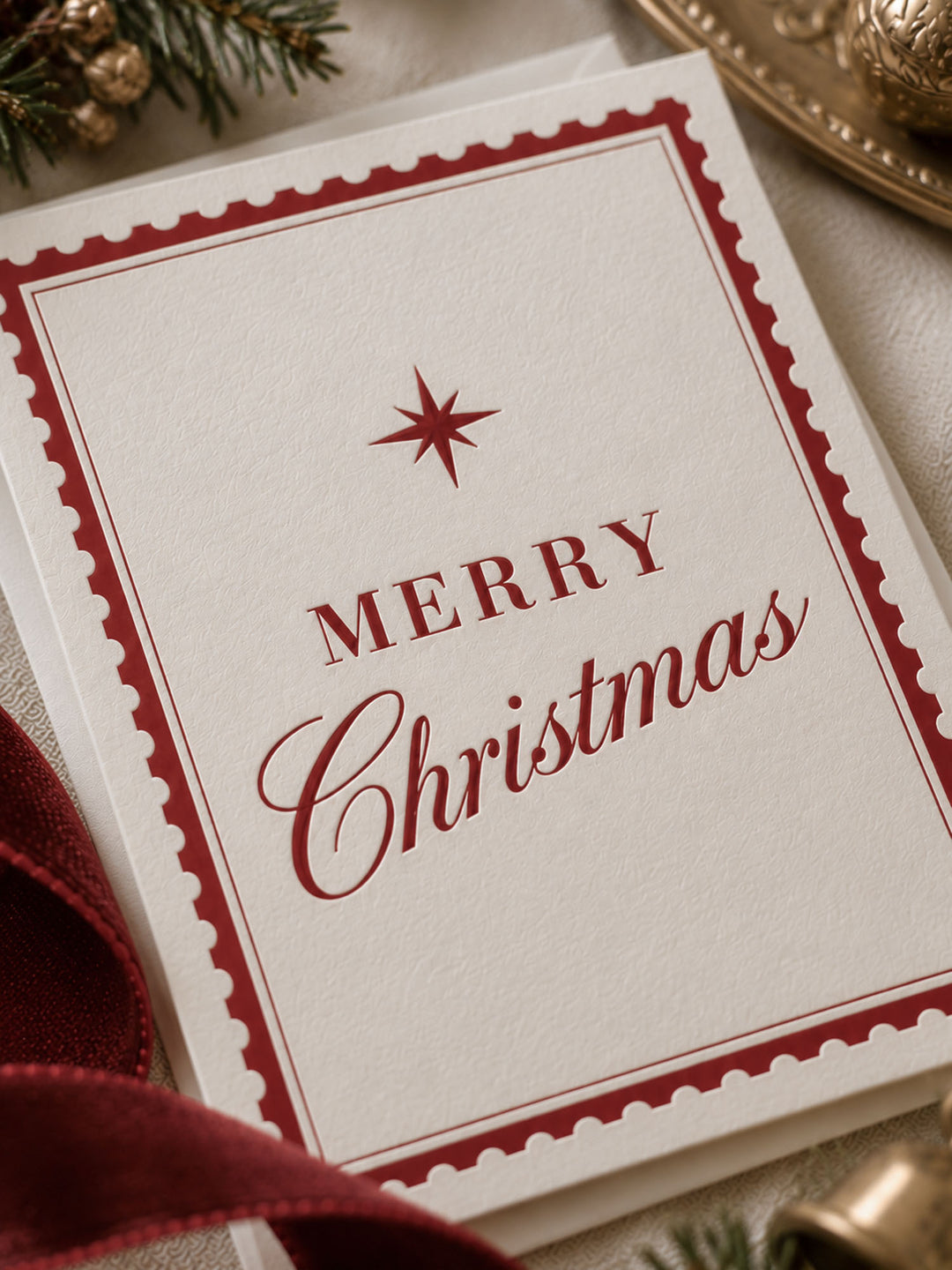 North Star Letterpress Christmas Cards