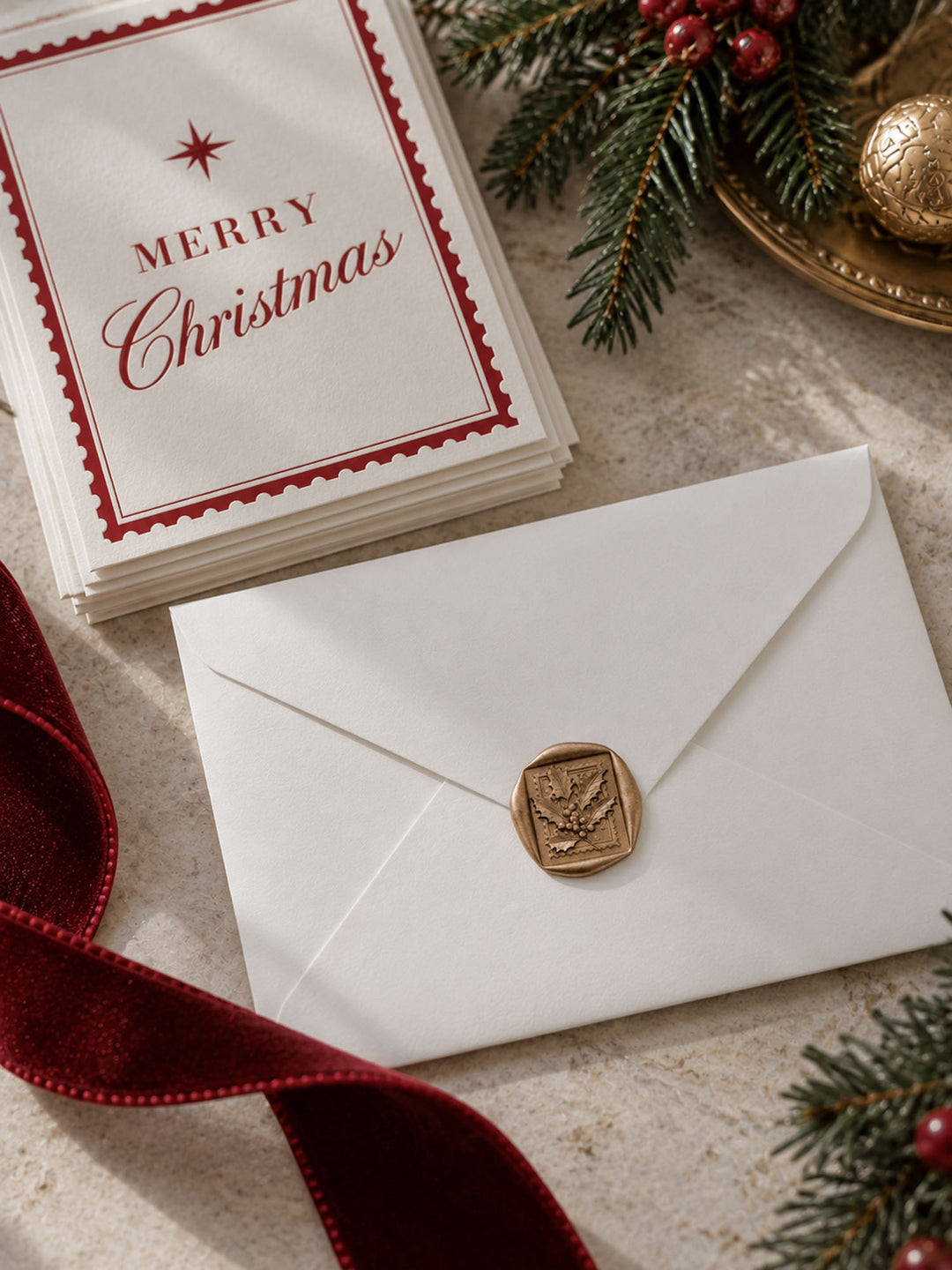 North Star Letterpress Christmas Cards