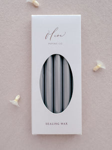 pack of five silver glue gun sealing wax sticks