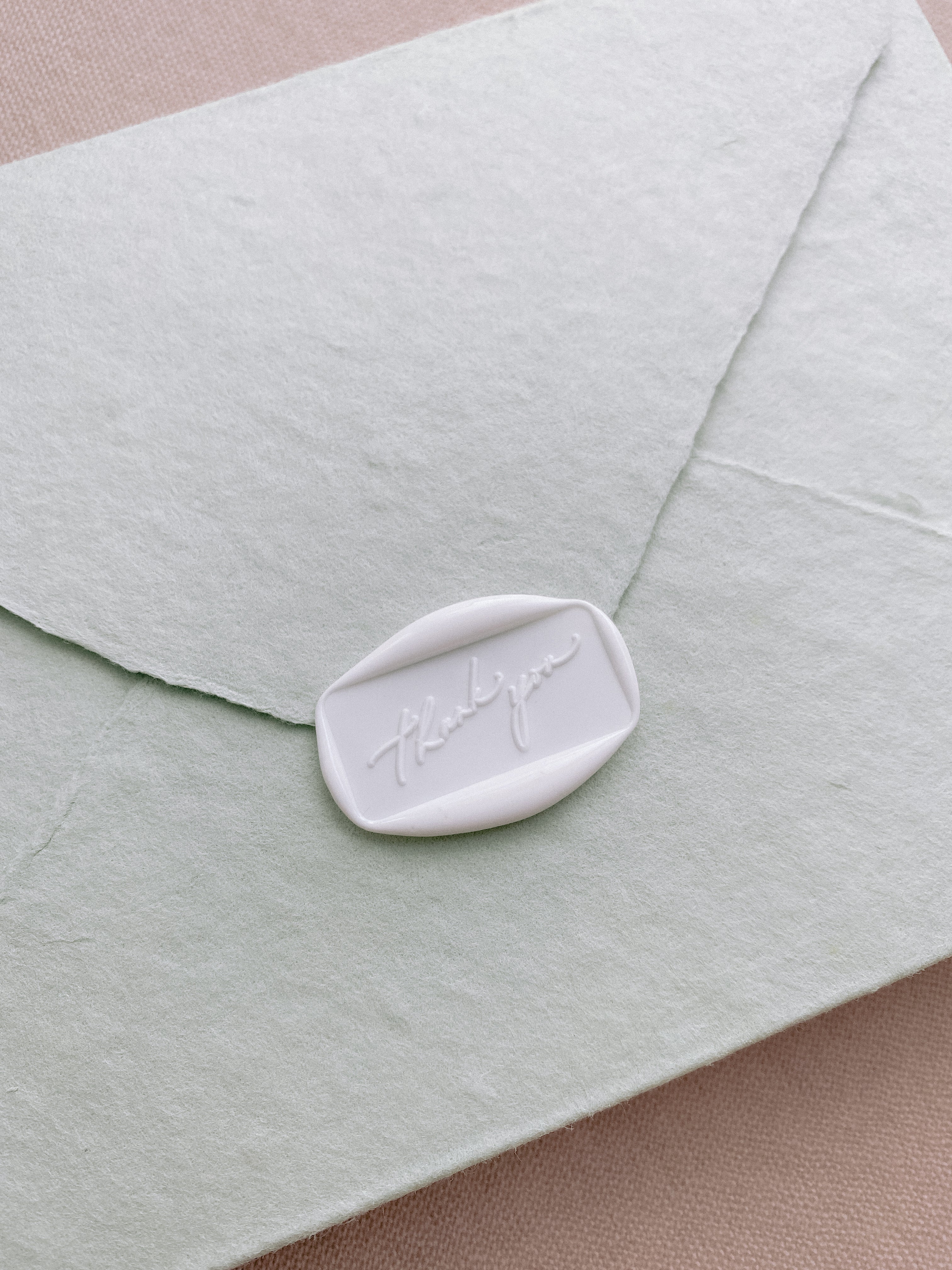 Envelope Sealing Wax Bundle with Thank You Stamper - Bold