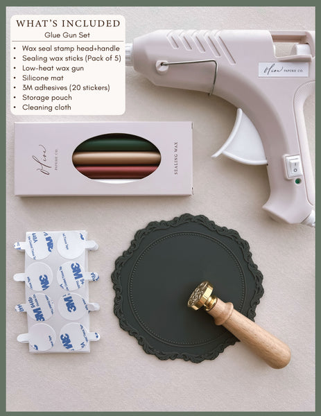 𝗡𝗘𝗪 ⋆ Christmas Tree Monogram Wax Seal Stamp